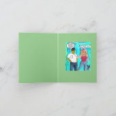 Carte pour notes - carte de vacances (Intérieur)