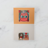 CARTE POUR NOTES-chat/chien (Intérieur)