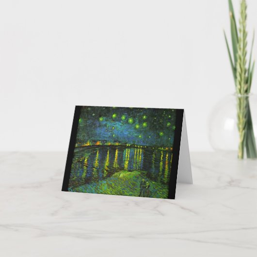 Carte pour notes-Classique/Cru-Vincent Van Gogh 9 (Devant)