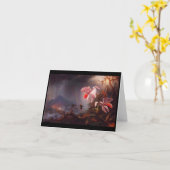 Carte pour notes-classique/Vintage-Martin Johnson  (Fleur jaune)