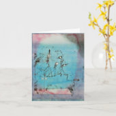 Carte pour notes-classique/Vintage-Paul Klee 11 (Fleur jaune)