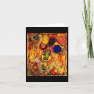 Carte pour notes-classique/Vintage-Paul Klee 2