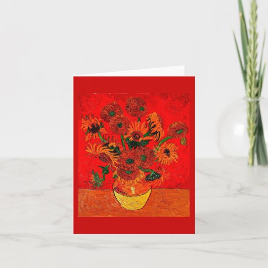 Carte pour notes-classique/Vintage-Vincent Van Gog (Devant)