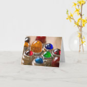 Carte pour notes coloré de lampes témoin (Fleur jaune)