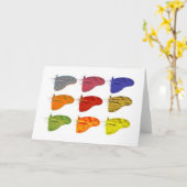 Carte pour notes coloré de papillon (Fleur jaune)