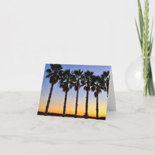 carte pour notes couché de soleil de floride
