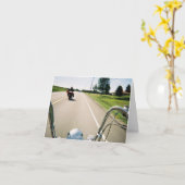 Carte pour notes d'achat personnalisé (Fleur jaune)