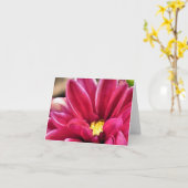 Carte pour notes - Dahlia closeup (Fleur jaune)