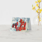 Carte pour notes Dala Horse Collecteurs (Fleur jaune)