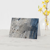 carte pour notes de 5 po x 7 po (Fleur jaune)