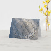 carte pour notes de 5 po x 7 po (Fleur jaune)