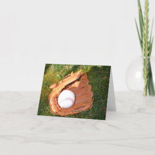 Carte pour notes de baseball