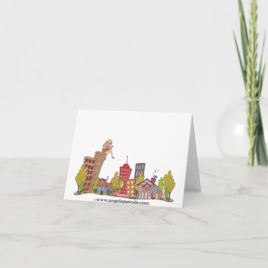 carte pour notes de beauté (Dos)