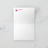 Carte pour notes de bourdon (Intérieur)