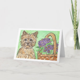 Carte pour notes de carte d'anniversaire de