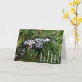 Carte pour notes de cascade (Fleur jaune)