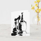 Carte pour notes de Chianti (Fleur jaune)