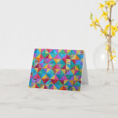 Carte pour notes "de dragée à la gelée de sucre" (Fleur jaune)