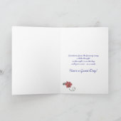 Carte pour notes de fleurs composées (Intérieur)