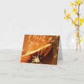 Carte pour notes de graines de citrouille (Fleur jaune)