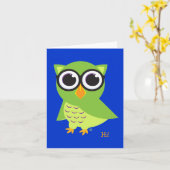 Carte pour notes de hibl (Fleur jaune)