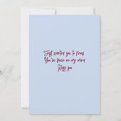 Carte pour notes de jardin Zinnia (Dos)