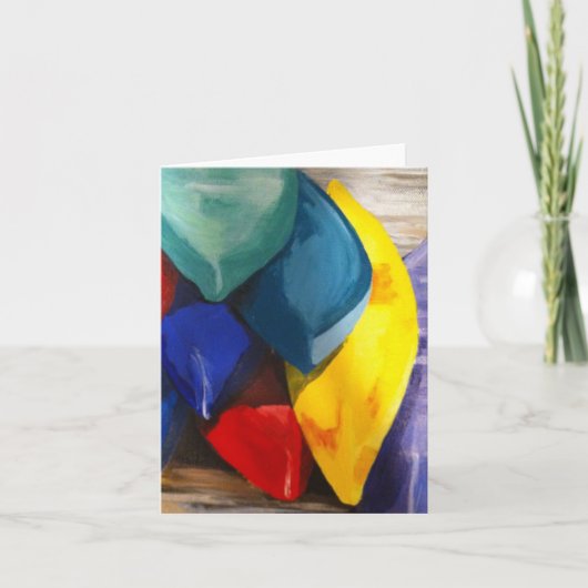 Carte pour notes de kayaks (Devant)