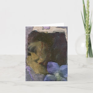 Carte pour notes de larmes de guérison