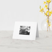 Carte pour notes de Le Cafe (Fleur jaune)