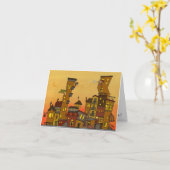 CARTE POUR NOTES de lettre d'amour (Fleur jaune)