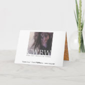 Carte pour notes de luxe du concepteur A7 d'or de (Dos)