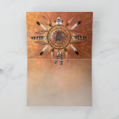 Carte pour notes de luxe du concepteur A7 d'or de (Intérieur)