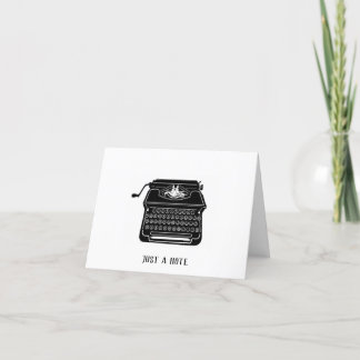 Carte pour notes de machine