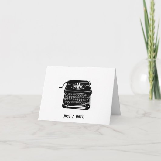 Carte pour notes de machine (Devant)