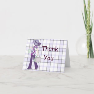 Carte pour notes de Merci (CA) planifié