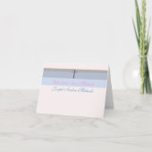 Carte pour notes de Merci de photo de bénédictions (Devant)