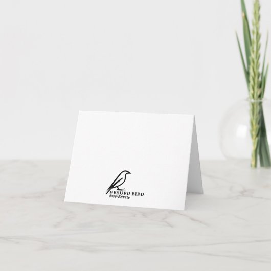 Carte pour notes de Mockingbird du Nord (Dos)