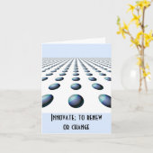 Carte pour notes de motivation pour les entreprise (Fleur jaune)