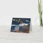 Carte pour notes de navette spatiale (Devant)