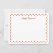 Carte pour notes de paille (Devant)