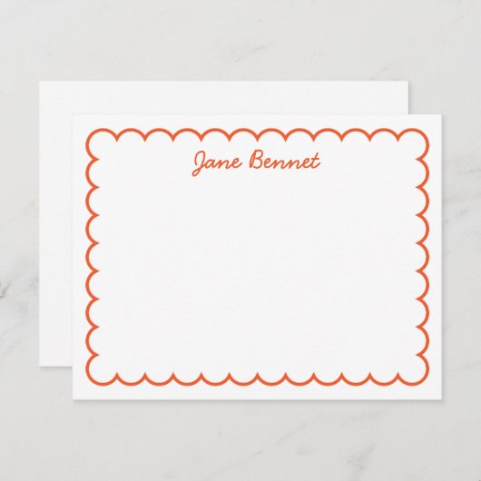 Carte pour notes de paille (Devant / Derrière)