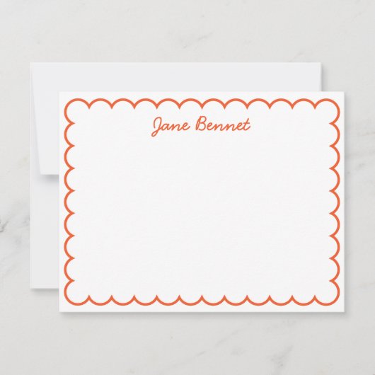 Carte pour notes de paille (Devant)