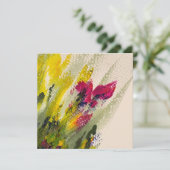 Carte pour notes de Pâques Hallelujah (Debout devant)