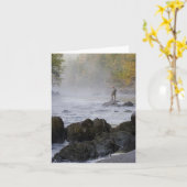 Carte pour notes de pêche de mouche (Fleur jaune)