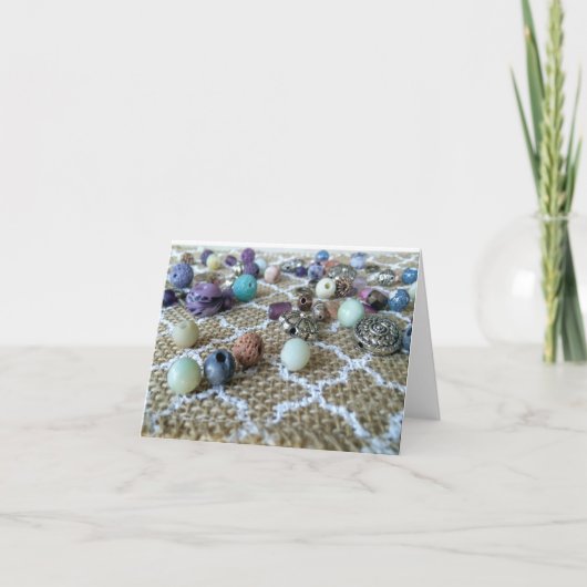 Carte pour notes de perle (Devant)
