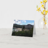Carte pour notes de plage de sable - 1 (Fleur jaune)