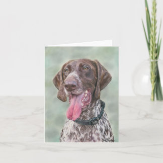 Carte pour notes de pointeur Shorthair allemand