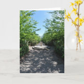 Carte pour notes "de promenade de millénaire" (Fleur jaune)