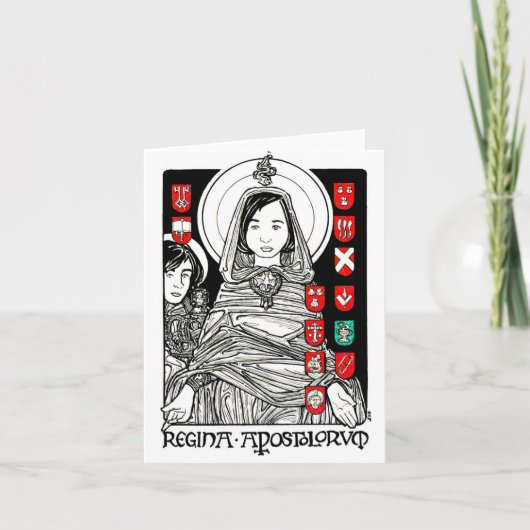 Carte pour notes de Regina Apostolorum (Devant)