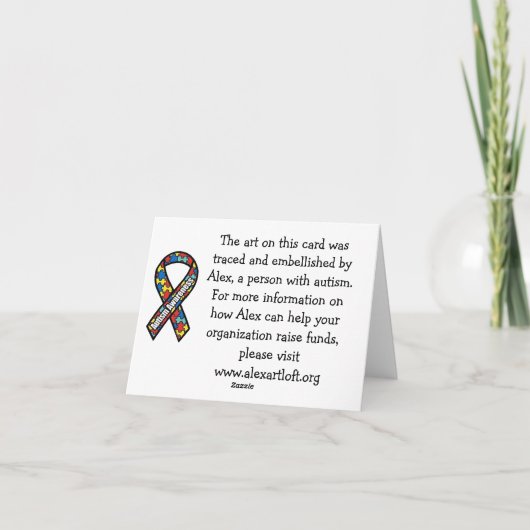 Carte pour notes de singe (Dos)